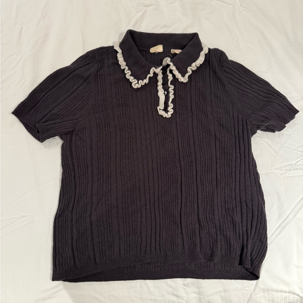Levi’s Black Ribbed Women's Top